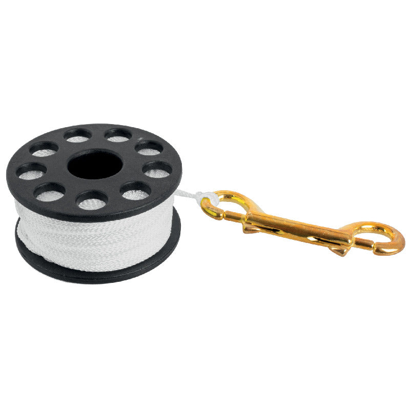 SEAC Spool Reel w/Double Hook and Line
