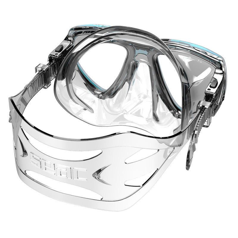 SEAC Clear Anti-Fog Diving Mask - Plasma Treated Tempered Glass