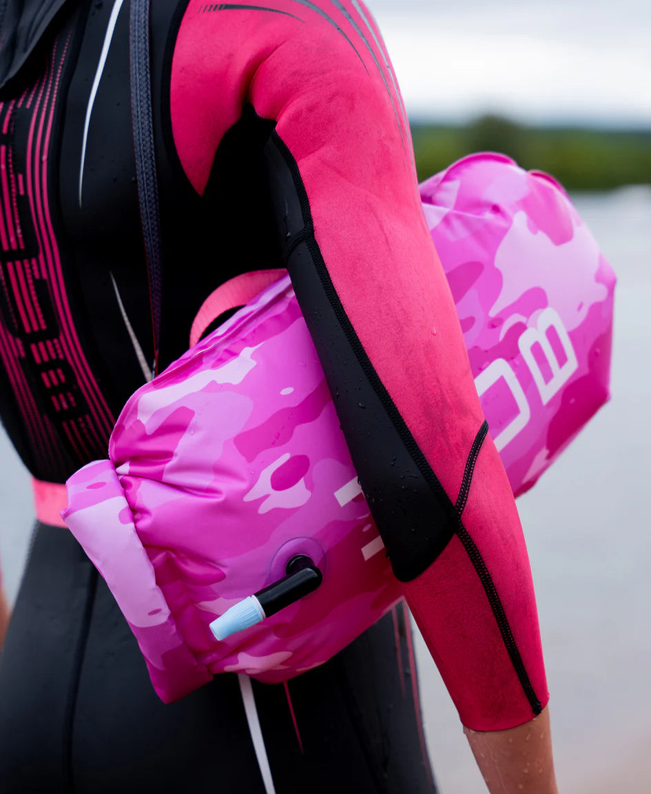 HUUB Safety Tow Float – Essential Visibility & Multi-Function Safety / HUUB Safety Tow Float – อุปกรณ์เพื่อความปลอดภัยและเพิ่มการมองเห็นสำหรับการว่ายน้ำ