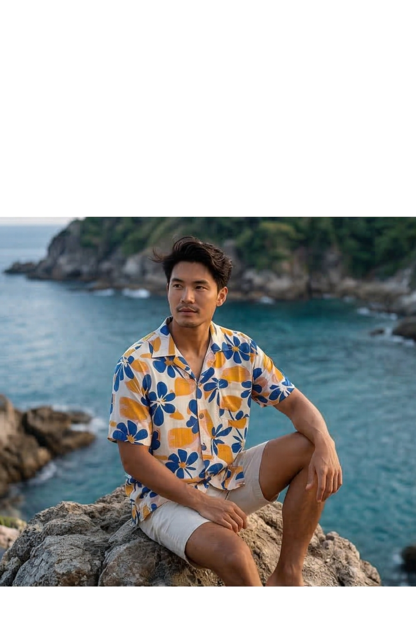 Ocean Dynamis Premium Island Collection: Hawaiian Shirt