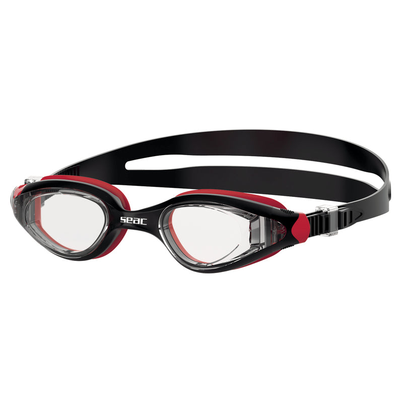 SEAC Ritmo Swimming Goggles - Wide-Vision Panoramic Lenses : SEAC Ritmo - แว่นว่ายน้ำเลนส์กว้างพิเศษ มุมมองแบบพาโนรามา ดีไซน์อิตาลีSEAC Ritmo Goggles