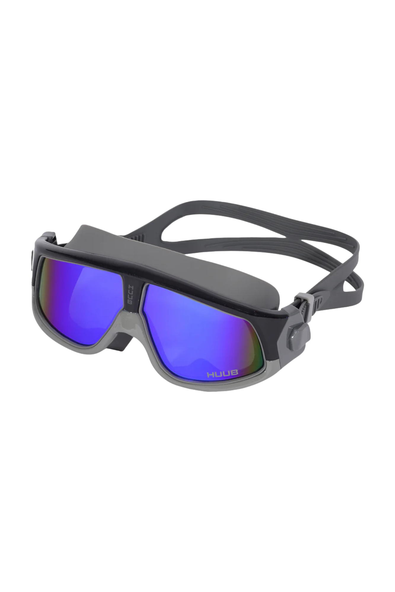 HUUB Ryft Open Water Swim Mask – Dark Smoke Mirror Lens for Bright Conditions