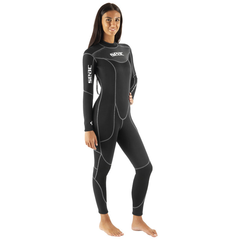 SEAC WETSUIT SENSE BLACK LADY 3MM