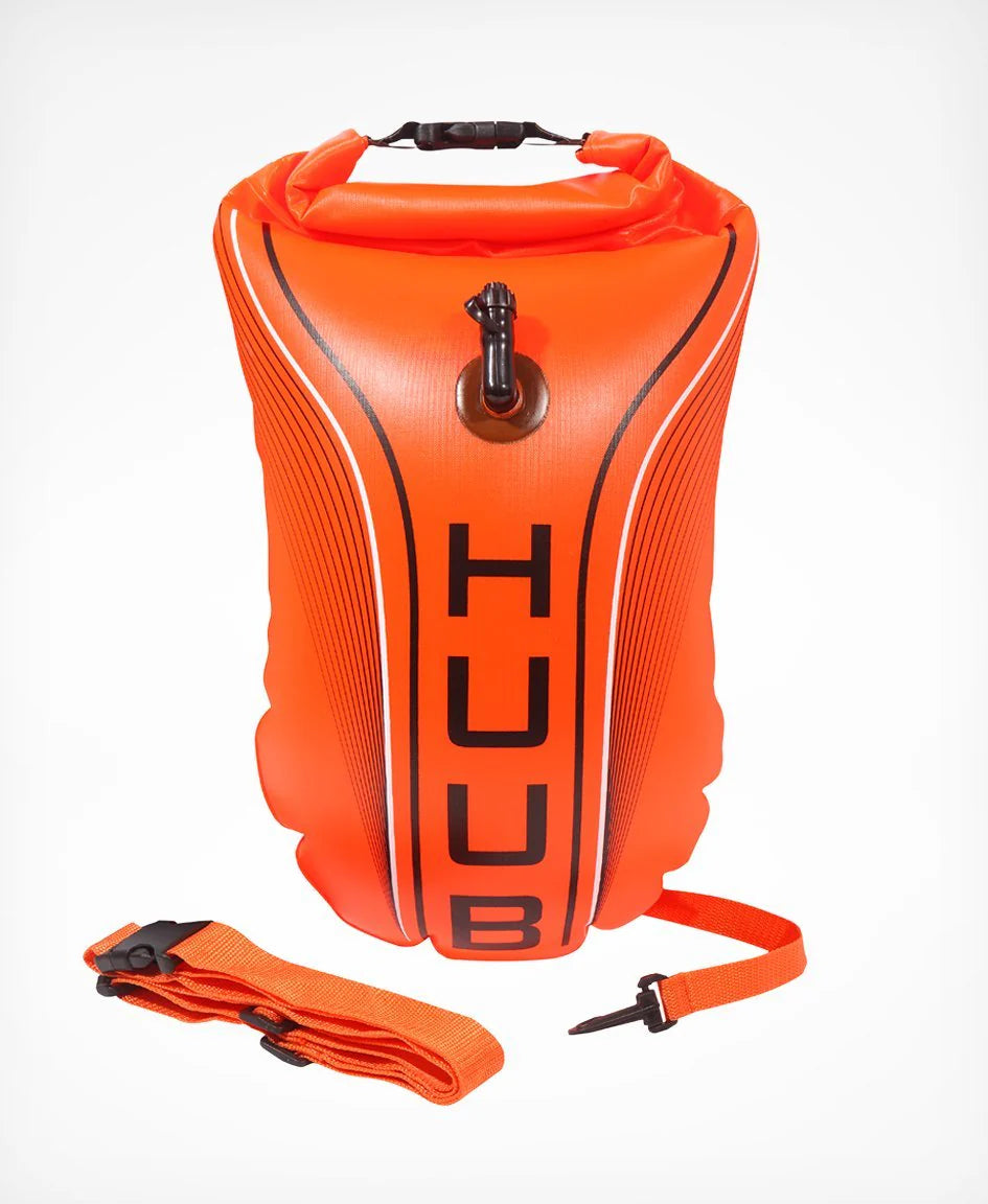 HUUB Safety Tow Float – Essential Visibility & Multi-Function Safety / HUUB Safety Tow Float – อุปกรณ์เพื่อความปลอดภัยและเพิ่มการมองเห็นสำหรับการว่ายน้ำ