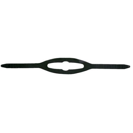 Mares Mask Strap Silicone In Black - oceanstorethailand