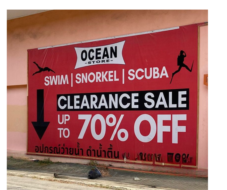 Discover Unbeatable Deals: The Ocean Store Clearance Warehouse is Now Open in Prawet!