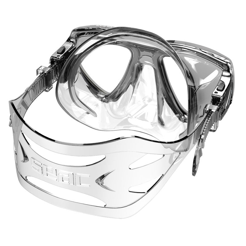 SEAC Clear Anti-Fog Diving Mask - Plasma Treated Tempered Glass