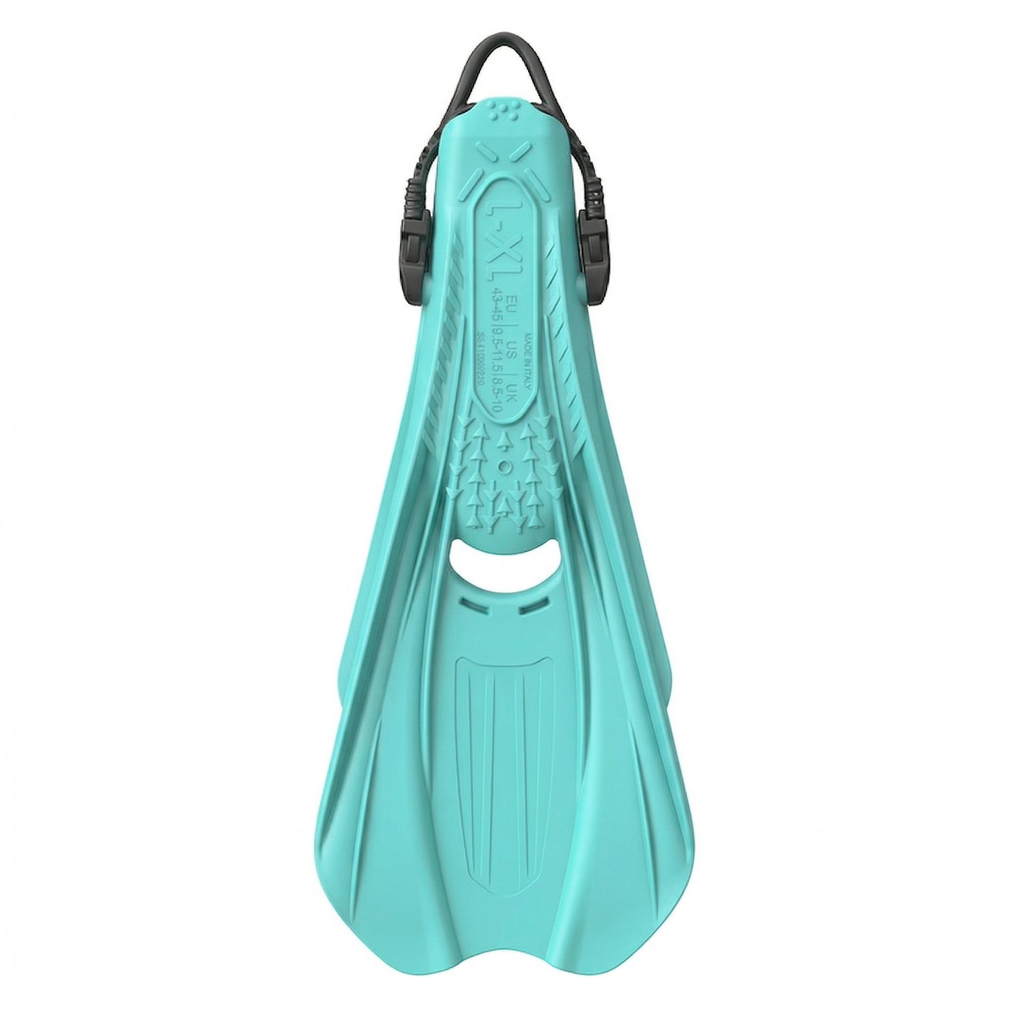SEAC Boost Adjustable Sling Strap Fins - Barefoot Comfort & Travel Ready