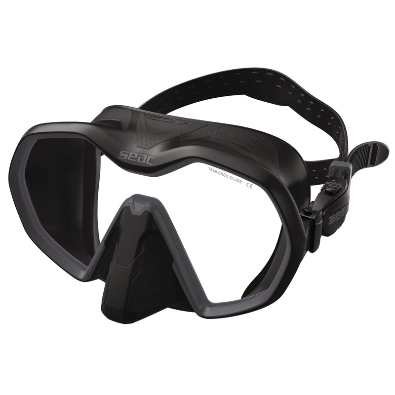 SEAC Icona Mask BK - oceanstorethailand