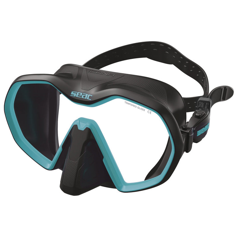 SEAC Icona Mask BKTQ - oceanstorethailand