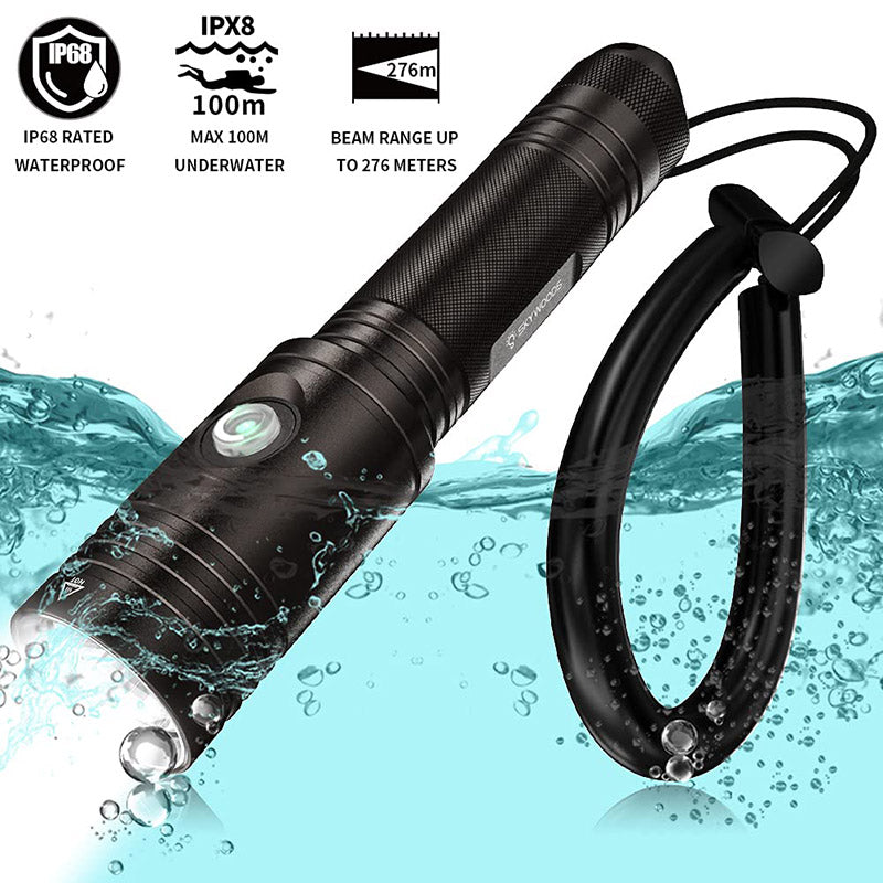 Skywoods D6 1200 Lumens Dive Torch