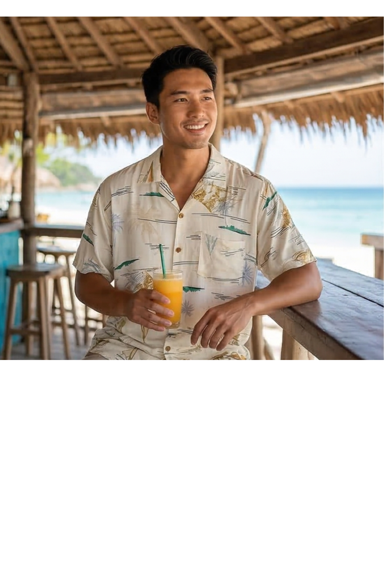 Ocean Dynamis Premium Island Collection: Hawaiian Shirt