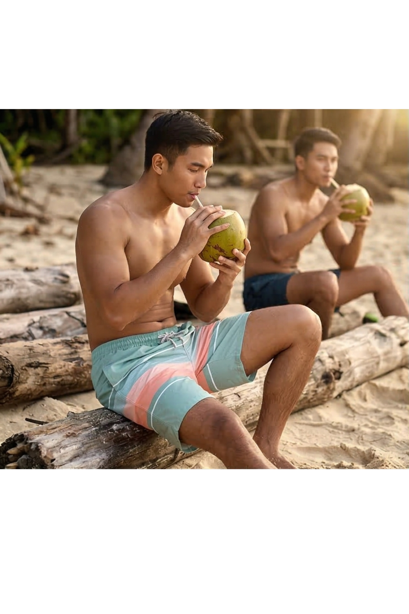 Ocean Dynamics Retro Board Shorts: Style Meets Ultimate Comfort