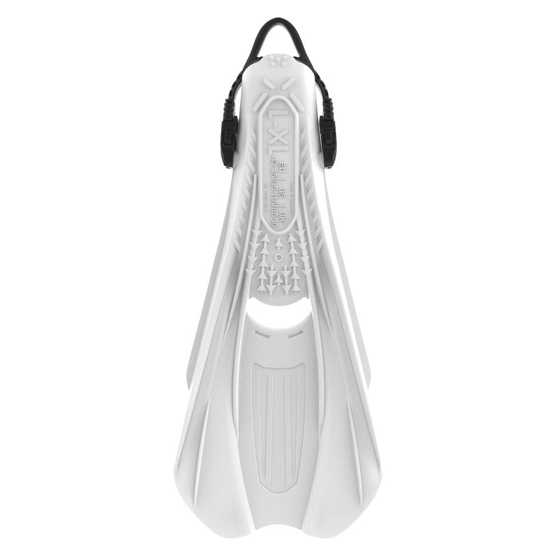 SEAC Boost Adjustable Sling Strap Fins - Barefoot Comfort & Travel Ready
