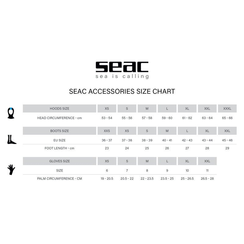 SEAC Dive Hood Standard Unisex