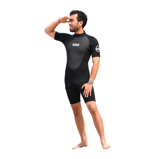 Ocean Dynamics Mens Wetsuit Spring Shortie - oceanstorethailand