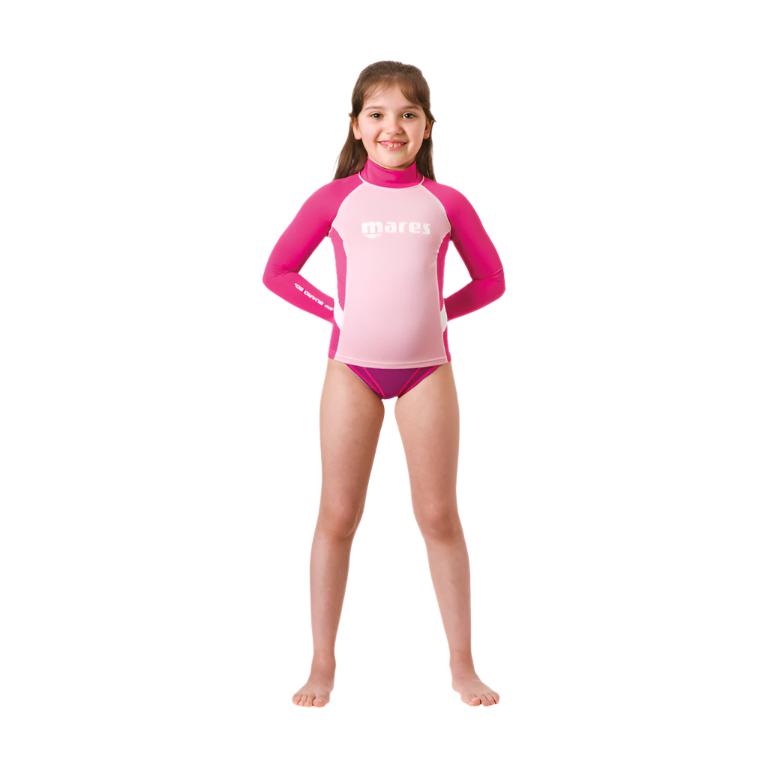 Mares Rash Guard Junior - Long Sleeve - Girl