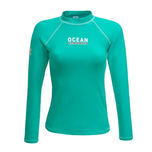 Ocean Dynamics Ladies UV Protec Rash Guard Long Sleeve