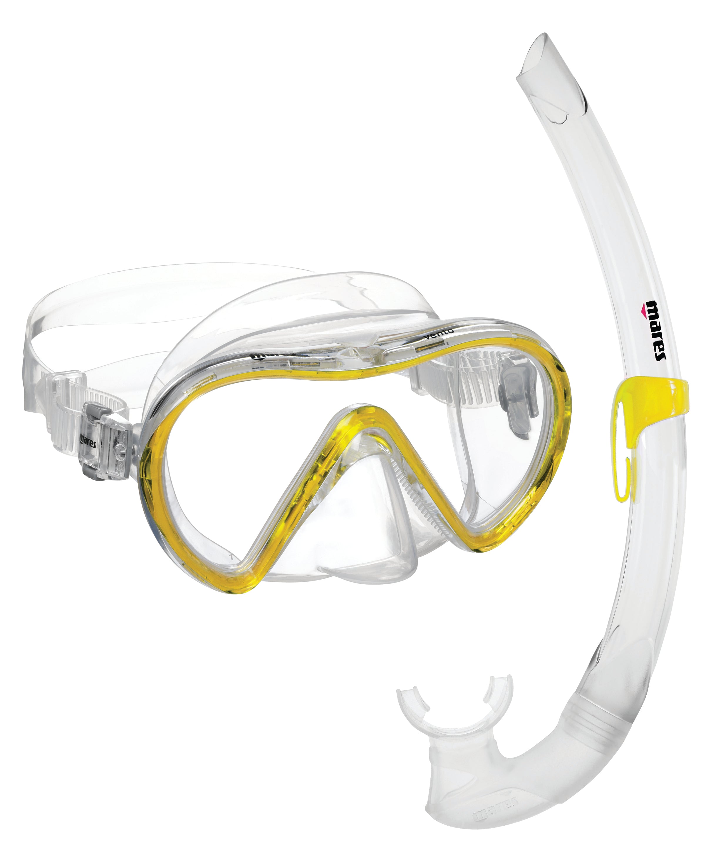 Mares Combo Vento Snorkel Set YL - oceanstorethailand