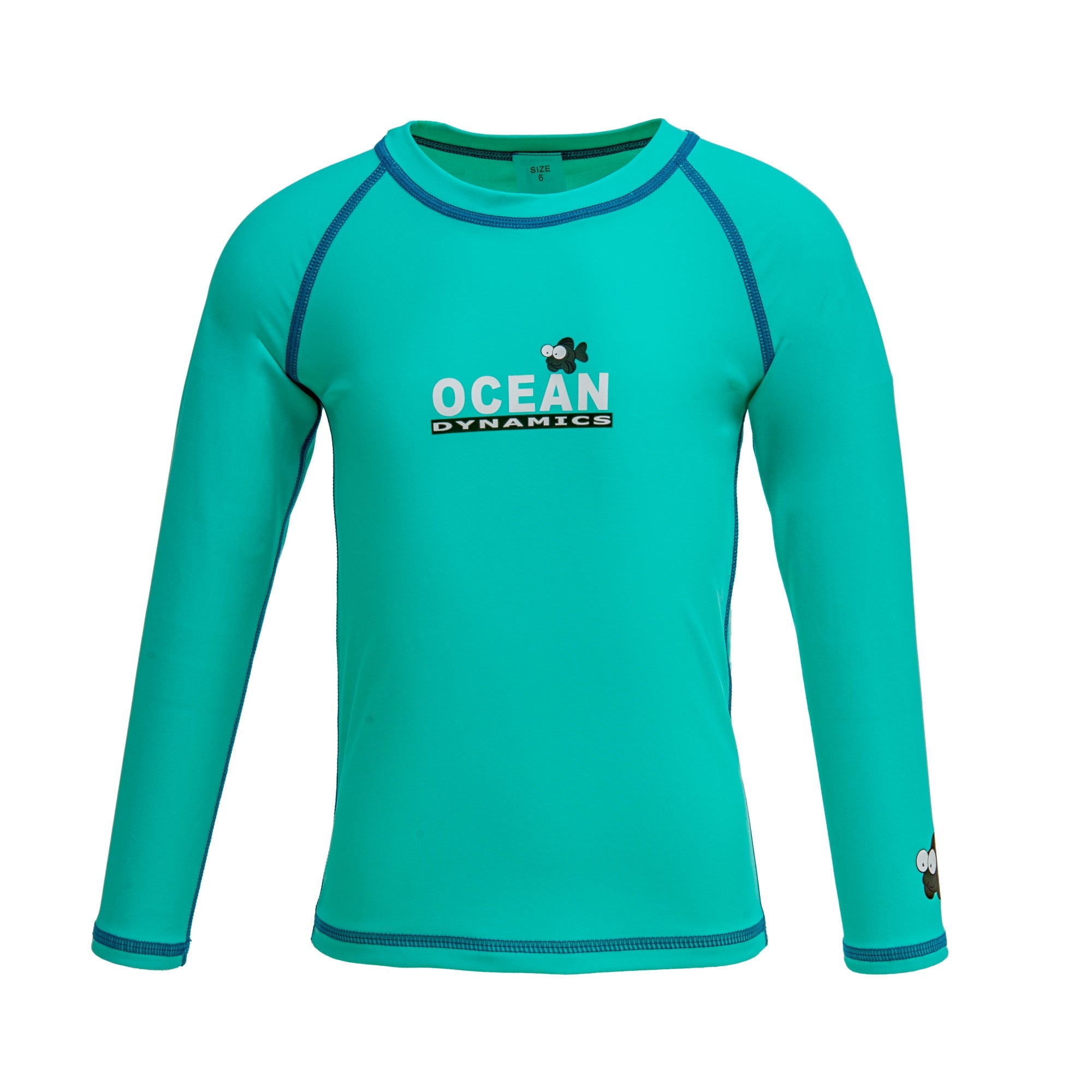 Ocean Dynamics Protect Junior Rash Guard GRN - oceanstorethailand