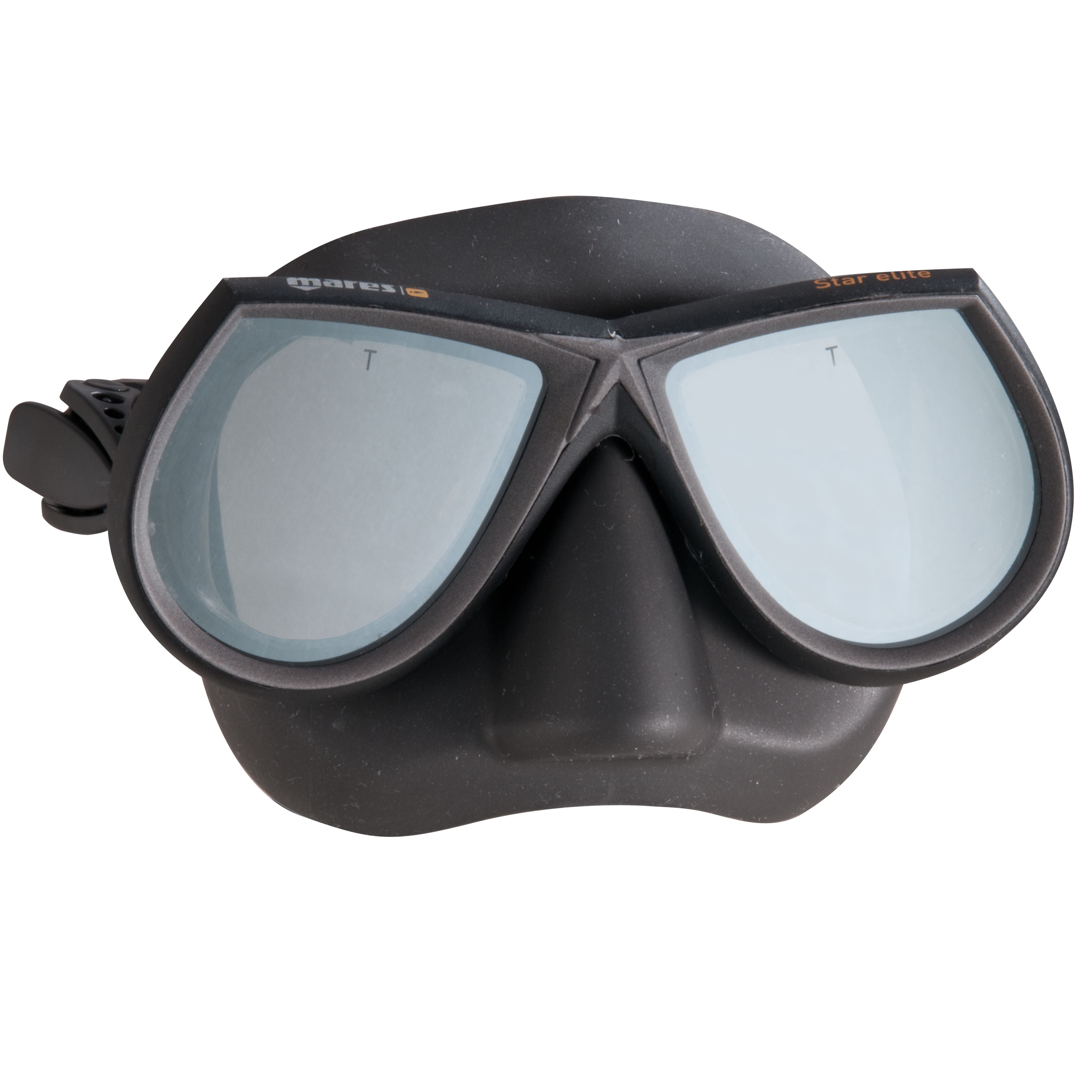 Mares Star Elite Freediving Mask BK - oceanstorethailand